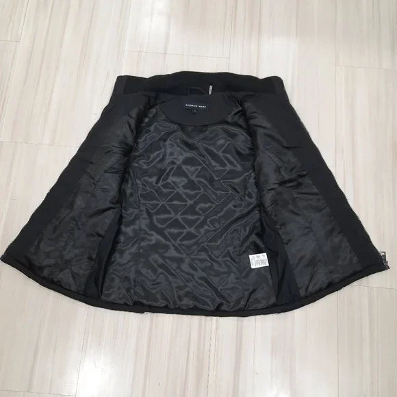 Black quilted winter vest - Andrew Marc brand - Picture 9 of 11